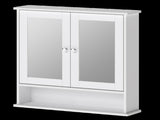 Levede Bathroom Mirror Cabinet Storage Cupboard Shelf BATH1010-WH-AU