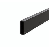 Frameless Glass Sliding Shower Door Hardware Rail Set Black V63-930961