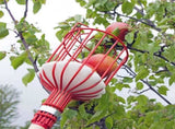Fruit picking tool with telescopic pole - stainless steel picking pole, high altitude tree V888-ELOSUNG20660