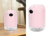 500ml Mini Air Humidifier Portable USB Rechargeable Mist Fogger Maker with Night LightPink V1294-YM0901-3113200175712