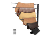 Wall Mounted Saddle Rack, 30.9 x 29.9 x 5.5 in, Swing Out Saddle Holder, Six Tiers Horse Saddle V952-MAJWBSXXLC30M0FEBV0