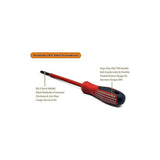 7-Piece Insulated Screwdriver Set 1000V Premium Cr-V Steel With Black Oxide Magnetic Tips And Tpr V1188-MS-227-2367