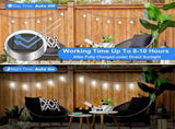 12Pack Hanging Solar Lights - Solar Powered Glass Ball Lights Waterproof Tree Hanging V1192-AZ-W-11736