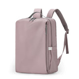 Purple Slim Minimalist Laptop Backpack - Shockproof & Anti-Theft Design, Travel-Friendly with V888-ELOSUNG27861
