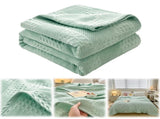Soft Warm - Pure Cotton Lightweight Bedding Breathable & Big Size 200*230cm Cozy Cotton V1189-LWWAL-20260401-05702