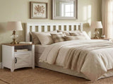Levede Bedside Tables Nightstands Set of 2 Storage Cabinet Bedroom Living Room NI1074-WH-AU