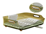 Dish Drying Rack Plastic Visualize Diversion Effluent Dish Diversion Rack for Chopsticks Bowl Plate V1294-YM0703-3118230120712
