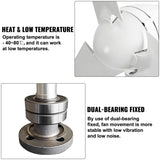 Wind Turbine 400Watt Wind Turbine Generator DC 12V Wind Turbine Generator 3/5 Blades with Controller V952-400WYCWXFLFDJ0001V0