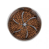 2x Dog Bowl Slow Feeder Insert V63-842391