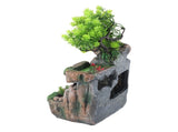 Resin Rockery Simulation Tree Flowing Water Tabletop Fountain Decoration V1294-YM0901-3111200276411