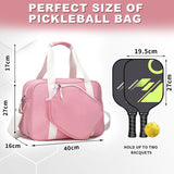 Pickleball Nylon Crossbody Shoulder with Adjustable Detachable Strap Sports Racket Storage V1308-DSZKI-1830-1
