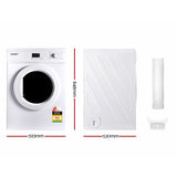 Devanti 7kg Vented Tumble Dryer - White TD-C-7KG-WH