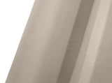 2x Blockout Curtains Panels 3 Layers Beige CD1003-240X230-BE