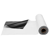 6Mil Plastic Sheeting Roll 10 x 100 FT Heavy Duty Film Black & White V952-SLM10FT100FTDQBDCV0