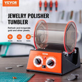 Jewelry Polisher Tumbler, 11lbs/5kg Capacity Mini Rotary Tumbler Machine with 0-60 Minutes Timer, 5 V952-WSPGJCSSDK5KG4QEZV3