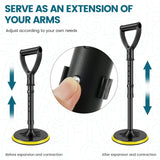 Stand Assist Mobility Aid, Height Adjustable Heavy Duty Metal Floor Standing Support Tool for V1189-LC-RY-00186