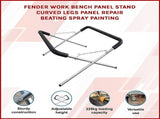 Fender Work Stand Adjustable Panel Repair Stand Spray Painting & Beating Bench 225kg V63-840581