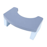 Foldable Toilet Potty Stool PP Portable Squatting Potty Foot Stool for Healthy Gifts Travel Blue V1294-YM0703-3112230041313