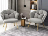 Velvet Living Room Chair Set of 2 PCs - Green V957-AM0015K