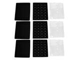 3Set 24 Hole Plant Growing Tray Propagation Tray Breathable Seedling Plate Garden Nursery Tray V1294-YM0714-3111210450311
