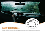 Ortofally 4pcs Wiper Replacement Blades Refills Windshield Wiper Blades Refills Wiper Rubber Strips V1189-LWWAL-20260327-03280