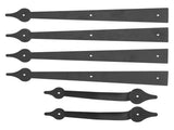 American Style Garage Handle Wrought Iron Garage Door Decoration Garage Door Hardware V1294-YM0523-3114210136311
