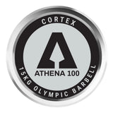 CORTEX ATHENA100 200cm 15kg Womens' Olympic Barbell With Spring Collars V572-CXBB-ATNA100-SC