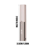 Cordless Straightener Styling Curling Iron with 4 Temp Settings Smart Hair Straightener for Women V1107-108-00132-BLU