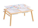 Kids Sensory Table Sand Water Play Table with 1 Paper Roll 3 Storage Bins V952-GGZDJZBK2129VB7WFV0