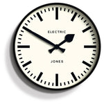 Newgate Jones Railway Wall Clock Black V398-NGJTIG38K