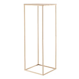 Wedding Flower Stand, 10PCS 80cm Column Flower Stand, Floral Stands with Metal Laminate, Gold V952-HLHJLFT10J80SU4X0001V0
