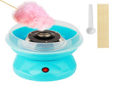 Portable Cotton Candy Machine Desktop Cotton Candy Maker 450W Candy Floss Machine with Splash V1294-YM0901-H47124BL-EU