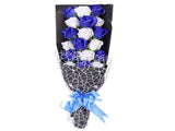 Soap Flower Innovative Artificial Rose Bouquet Gift Wedding Valentine's Day Festive Gift V1294-YM0901-3113200198813
