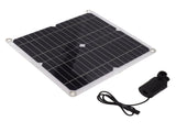 Solar Water Pump Kit 50W Solar Panel 22W Water Fountain Pump with Battery Box Timing Controller V1294-YM0706-3114230091111