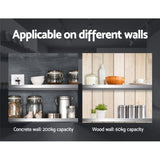 Cefito 1800mm Stainless Steel Kitchen Wall Shelf Mounted Rack SSW-30180-SL