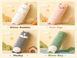 Long-Shaped Pillow Plush Pillow Hugging Pillow Soft Pillow Sleeping Pillow Gift - Blue - Size 39in V1107-113-XXX-NNN-BLU3