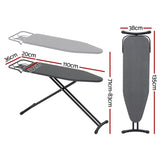 Artiss Ironing Board Foldable Iron Rest Black IRB-STAND-100-BK