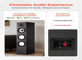 Floorstanding Speaker, 2-Way, Floor-Standing Tower Speaker with 25.4 mm Tweeter, 165.1 mm Woofer, V952-WYLDSYSQ1GZ6F86M3001V0