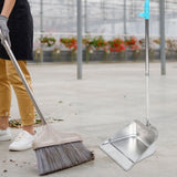 Stainless Steel Dustpan in for Indoor Use, Efficiently Collects Lint, Hair, and Small Debris V1370-AZ4-08865