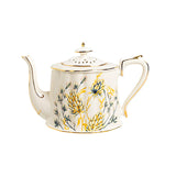 Ears of wheat European afternoon tea coffee cups saucers and teapot V488-TP-EOW,TCS-EOW