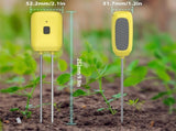 Soil Moisture Meter Smart Plant Water Sensor Temperature and Humidity Alarm Outdoor IPX5 Waterproof V1294-YM0901-HS7032