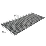 Adhesive Marine Decking EVA Foam Boat Flooring Teak Non-slip Mat Cuttable Deck Mat for Motorboat RV V985-EVARHOMBUSMATGREY