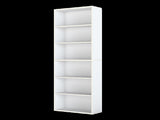 Levede 6 Tier Book Shelf Adjustable Shelves White CH1154-6-WH_NZ