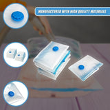 Vacuum Bags Clothes Sealed Clothing Bag Travel Compact Storage Space Saver x12 V63-823771