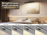 Picture Lights for Wall, Battery Operated Picture Light 16in Gallery Light for Paintings CCT V1171-CB-TR-BPL-1-USB-RM-40CM