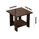 Kdkad Compact Multi-Functional Side Table, Small Accent End Table for Sofa, Bedside, Living Room & V1189-WXFWAL-20260326-02608