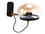 Wall Lamp Blowing Technology Transparent Soft Lighting Fashion Design Glass Ball Lamp 110220VBlack V1294-YM0715-3119210291112