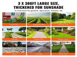 Weed Barrier Landscape Fabric, 3*300FT Heavy Duty Garden Weed Fabric, Woven PP Weed Control Fabric, V952-JBXBZ3300FT3AOCDOV0