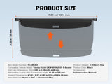 Retractable Cargo Cover for Toyota, Upgraded Waterproof Trunk Cover Security Shield Shade for Toyota V952-YCKSSSHCGYCKFMAAUV0