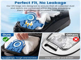 20 Pack 3D Airclean GN Vacuum Bags Compatible with Miele Classic C1, C1, C2, V1259-DP01-F-407